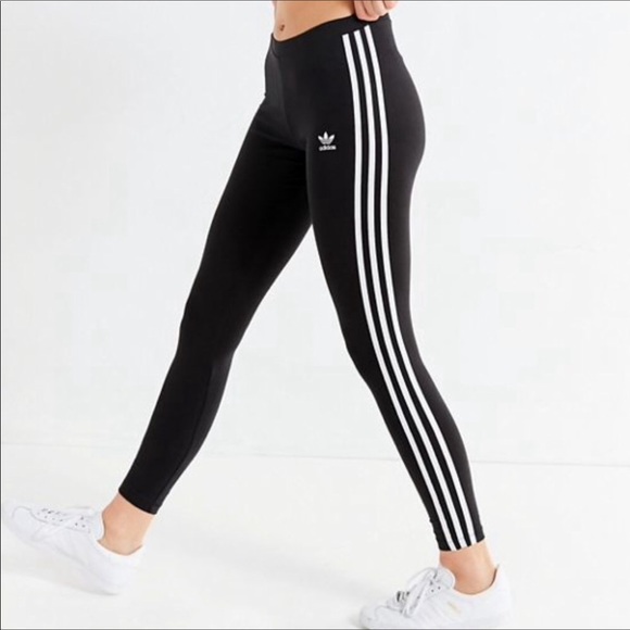 adidas Pants & Jumpsuits Adidas Original Three Stripe Black